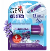 Środki do WC - Gem Aplikator Żelowych Krążków 12szt Lawenda - miniaturka - grafika 1