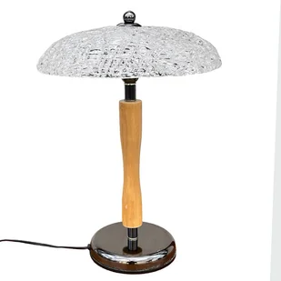 Lampa stołowa z kryształowym kloszem BELMONTE SJ-328. - Lampy stojące - miniaturka - grafika 1