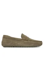 Mokasyny męskie - BOSS Mokasyny Noel_Mocc_sdpeb 50541750 Khaki - miniaturka - grafika 1