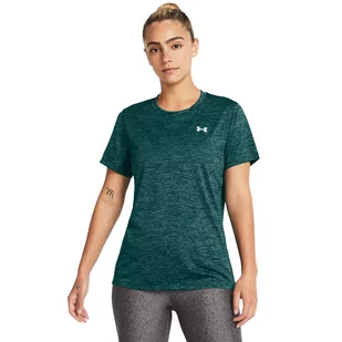 Koszulka damska Under Armour Tech SSC- Twist - Koszulki sportowe damskie - miniaturka - grafika 1