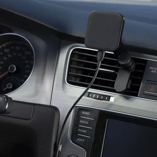PeakDesign Mobile - magnetyczny uchwyt samochodowy Vent do telefonu z ładowarką bezprzewodową (czarny) - Uchwyty samochodowe do telefonów - miniaturka - grafika 6