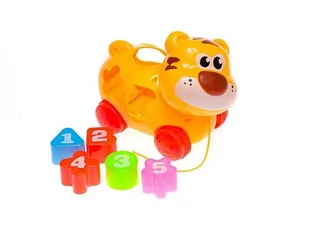 Sorter z klockami do ciągania Tygrys 541047 ADAR - Sortery dla dzieci - miniaturka - grafika 1