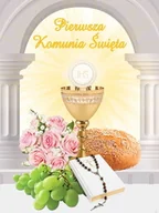 Ikony i obrazy sakralne - Baner na Pierwszą Komunię Świętą 75x100 cm - miniaturka - grafika 1