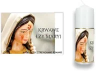 Dewocjonalia - Świeca Matka Boża z Trevignano Romano - miniaturka - grafika 1