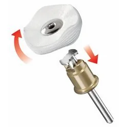Dremel SpeedClic tarcza polerska z tkaniny (423S) 2615S423JA - Materiały ścierne - miniaturka - grafika 8