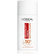 Kremy do twarzy - L'Oréal Paris Revitalift Clinical Vitamin C Anti-UV Fluid SPF50+ krem do twarzy na dzień 50 ml dla kobiet - miniaturka - grafika 1