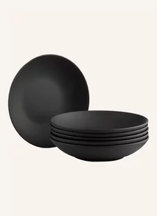 Villeroy & Boch Zestaw 6 Misek Manufacture Rock schwarz - Miski i półmiski - miniaturka - grafika 1