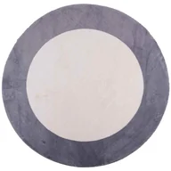 Dywany - Dywan Maximo Rabbit Premium, koło, 160 cm, ramka, beżowo-antracytowy - miniaturka - grafika 1