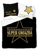 Pościel - Pościel bawełniana Holland 160x200 Super gwiazda - miniaturka - grafika 1