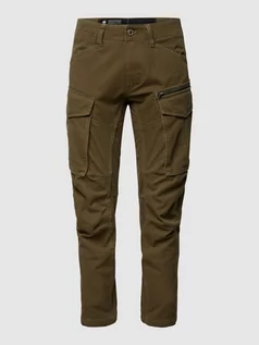 Spodnie męskie - Spodnie cargo o kroju tapered fit z nakładanymi kieszeniami model ‘Rovic’ - grafika 1