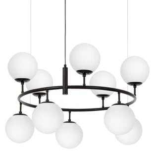 NOWOCZESNA LAMPA WISZĄCA CZARNO-BIAŁA CEREDO NEO W10 - Lampy sufitowe - miniaturka - grafika 1