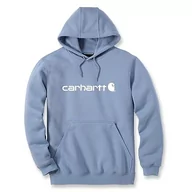 Bluzy męskie - Carhartt Męska bluza z logo Loose Fit Midweight Graphic, skystone, XL - miniaturka - grafika 1