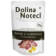 Mokra karma dla psów - Dolina Noteci Premium danie kurczak z makaronem 100 g mokra karma dla psów ras małych - miniaturka - grafika 1