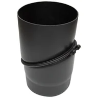Akcesoria kominkowe - Kratki.pl KOLANO STALOWE FI 180 45 S KS180/45 - miniaturka - grafika 1