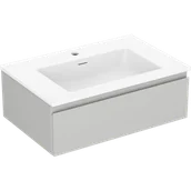 Szafki łazienkowe - Mexen Orio szafka łazienkowa 70 cm z umywalką Otis, 1 szuflada, szara mat/biała mat - 91A10-07023-1-BF62-W18M01 - miniaturka - grafika 1