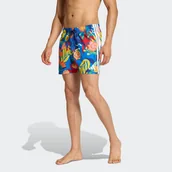 Kąpielówki męskie - MEXICANA FLORALS 3 STRIPES SWIM SHORTS 5 INCH - Adidas - miniaturka - grafika 1
