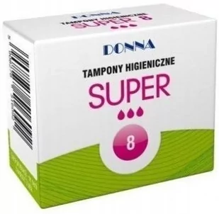 Donna PASO Tampony super x 8 szt - Tampony - miniaturka - grafika 1