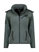 Kurtki damskie - Geographical Norway Kurtka przejściowa "Reinelimo" w kolorze ciemnoszarym - miniaturka - grafika 1