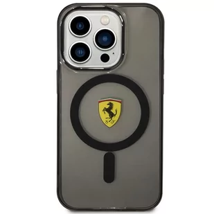 Ferrari FEHMP14XURKK iPhone 14 Pro Max 6.7" czarny/black hardcase Translucent Magsafe - Etui i futerały do telefonów - miniaturka - grafika 3