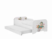 Łóżeczka i kojce - Łóżko dziecięce MIKI 160x80 MAŁY PILOT z funkcją spania - miniaturka - grafika 1