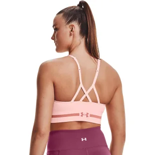 Biustonosz sportowy Under Armour Seamless Low Long Bra - Bielizna sportowa damska - miniaturka - grafika 6