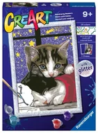 Zabawki kreatywne - CreArt dla dzieci: Milutkie kotki - Ravensburger - miniaturka - grafika 1