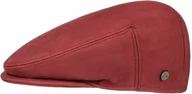 Czapki męskie - Skórzany Kaszkiet by Lierys, bordowy, 61 cm - miniaturka - grafika 1