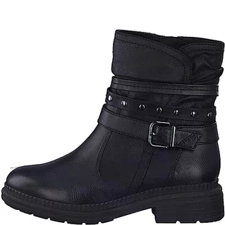 Botki damskie - Jana Damskie Softline 8-25475-41 wygodne uniwersalne buty klasyczne buty na co dzień botki, czarny, 40 EU Weit - grafika 1