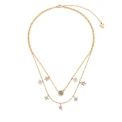 Naszyjniki - Naszyjnik Guess JUBN06 028JW Złoty - miniaturka - grafika 1