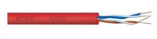 Bitner Kabel telekomunikacyjny YnTKSY 2x2x0,8 TN0003 /100m/ TN0003 - Przewody elektryczne - miniaturka - grafika 1