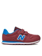 Buty dla chłopców - New Balance Sneakersy GV500CMB Bordowy - miniaturka - grafika 1