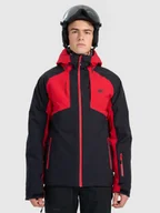 Kurtki męskie - 4F Kurtka narciarska membrana 8000 męska - czerwona XL - miniaturka - grafika 1