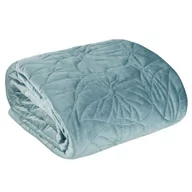 Narzuty - Eurofirany Euro Firany Narzuta 280 x 260 Velvet Salvia1 Niebieski 1217193 - miniaturka - grafika 1