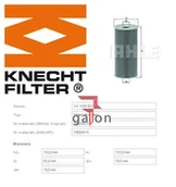Filtry oleju - KNECHT Filtr oleju - miniaturka - grafika 1