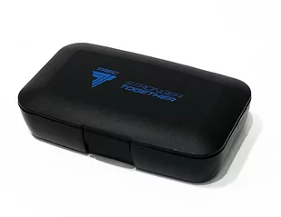 Pudełko Na Tabletki - Pillbox Stronger Together Black - Pozostały sprzęt i akcesoria do ćwiczeń - miniaturka - grafika 1