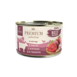 POKUSA Premium Selection 100% Wołowiny 400g Pokusa - Mokra karma dla psów - miniaturka - grafika 1