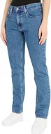 Spodenki męskie - Calvin Klein Jeans Męskie spodnie jeansowe Authentic Straight, NIEBIESKI, 29W / 30L - miniaturka - grafika 1