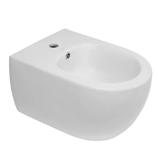 Bidet podwieszany Rea Olivier biały- Dodatkowo 5% rabatu na kod REA5 - Bidety - miniaturka - grafika 1