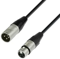 Akcesoria do nagłośnienia - Adam Hall Cables 4 Star Series - DMX Cable REAN XLR męski / XLR żeński 1.0 m przewód DMX K4DMF0100 - miniaturka - grafika 1