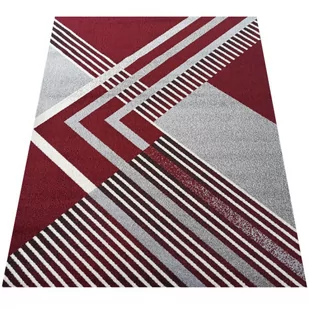 Czerwono-szary prostokątny dywan - Fakir - Dywany - miniaturka - grafika 1