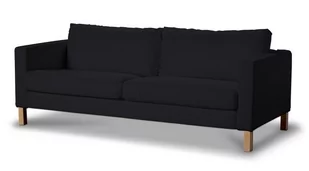 Dekoria pl pl Pokrowiec na sofę Karlstad rozkładaną czarny 224 x 89 x 64 cm Etna 1017-705-00 - Pokrowce na meble - miniaturka - grafika 1