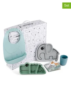 done by deer 4-częściowy zestaw "Stick&Stay" w różnych kolorach do nauki jedzenia - Sztućce dla dzieci - miniaturka - grafika 1