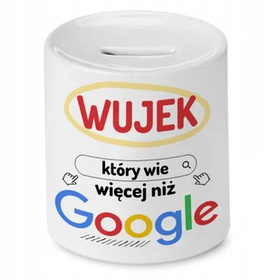 SKARBONKA PREZENT DLA NA URODZINY 60 60te 60-te z Nadrukiem ze Zdjęciem + Opakowanie na prezent (wzór 01) - Skarbonki - miniaturka - grafika 1