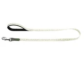 Smycze dla psów - Hunter SMYCZ DLA PSA CONVENIENCE REFLECT GLOW STARS BIAŁA dł 120 szer 1,5cm - miniaturka - grafika 1