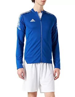 Kurtki męskie - Adidas Kurtka męska niebieski Niebieski (team royal blue)/Bia$135y XL GH7130 - grafika 1