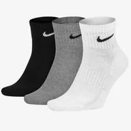 Skarpetki męskie - Skarpety Nike Krótkie Bawełniane Komplet 3 pary SX7667-964 - miniaturka - grafika 1