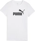 Koszulki i topy damskie - Koszulka damska Puma ESS No.1 Logo Tee biała 682370 02 M - miniaturka - grafika 1