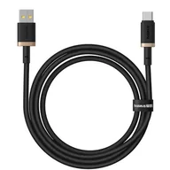 Kable USB - Kabel USB - USB-C BASEUS Dura Fast Charging 60W 1 m Czarny - miniaturka - grafika 1