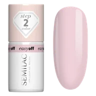 Lakiery hybrydowe - Semilac Lakier do paznokci Easy Off, L11 Pink Marshmallow - miniaturka - grafika 1