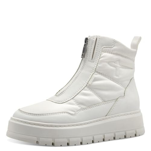 Tamaris Damskie WL Boot 1-26838-45 śniegowce, białe, 39 EU, biały, 39 EU